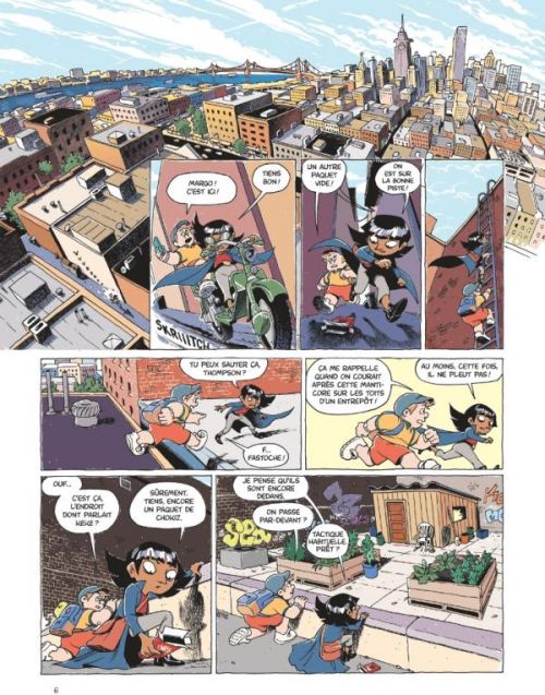  Les effroyables missions de Margo Maloo T3 : Le piège des araignées (0), comics chez Gallimard de Weing