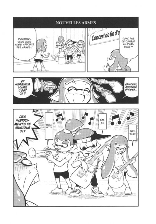  Splatoon Histoires poulpes T6, manga chez Soleil de Gotô