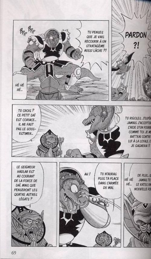  Dragon quest - The adventure of Daï T3, manga chez Delcourt Tonkam de Sanjô, Inada