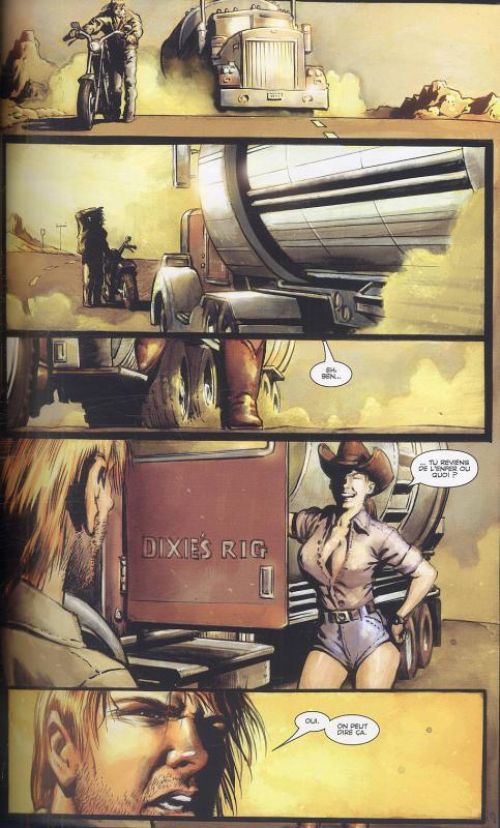  Ghost Rider T3 : Cercle vicieux (0), comics chez Panini Comics de Way, Texeira, Saltares, Brown