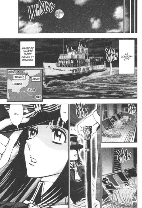  Arsène Lupin Gentleman-cambrioleur T7, manga chez Kurokawa de Morita, Leblanc