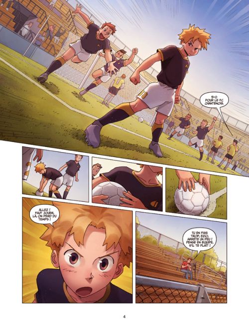  Frères de foot T2 : Le sens de l'équipe (0), bd chez Soleil de Danjou, Zonno, la Malfa, Alloro