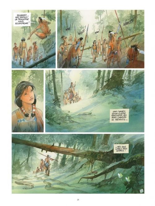Pocahontas, bd chez Daniel Maghen de Prugne
