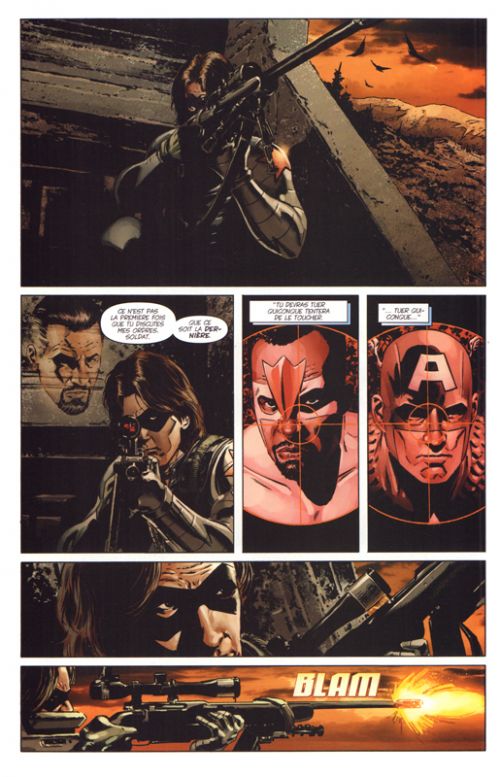  Marvel - Les grandes sagas T1 : Captain America Le soldat de l'hiver  (0), comics chez Panini Comics de Brubaker, Lark, Epting, d' Armata
