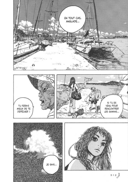 Les Enfants de la mer T1, manga chez Delcourt Tonkam de Igarashi
