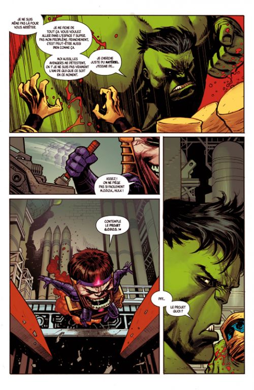  Hulk l'écrasonaute  T1, comics chez Panini Comics de Cates, Ottley, Blee, Martin
