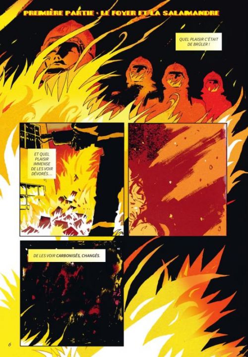 Fahrenheit 451, comics chez Philéas de Bradbury, Hamilton