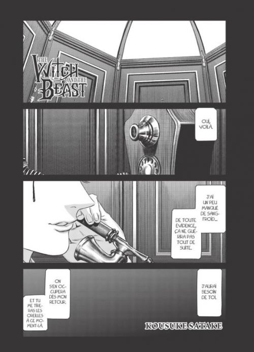 The witch and the beast T9, manga chez Pika de Satake