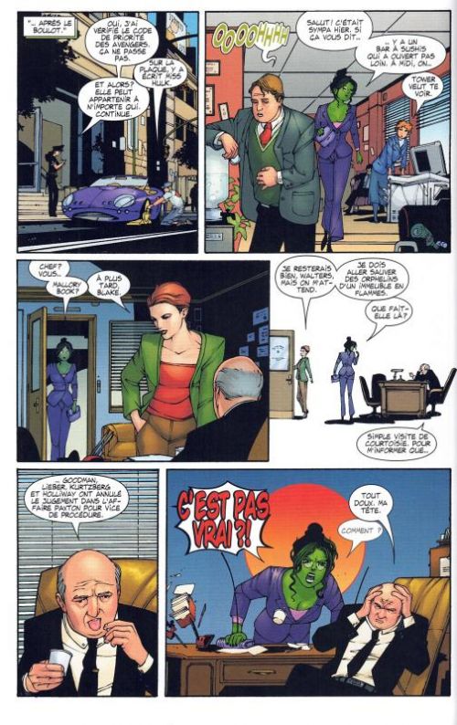  Marvel Super-héroïnes  T3 : She-Hulk Verte et célibataire  (0), comics chez Panini Comics de Slott, Bobillo, Pelletier, Avalon studios, Chuckry