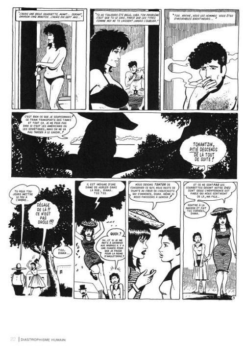  Love & Rockets  T4 : Diastrophisme humain (0), comics chez Komics Initiative de Hernandez