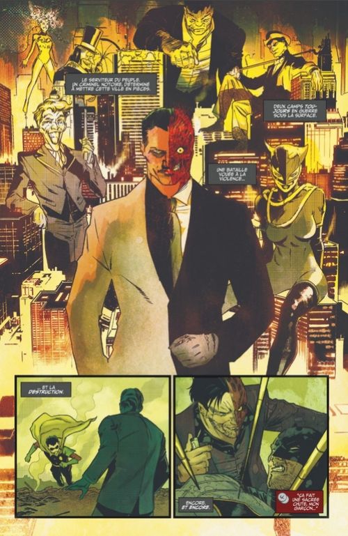 Batman One bad day  : Double-Face (0), comics chez Urban Comics de Tamaki, Fernandez, Bellaire, Artgerm