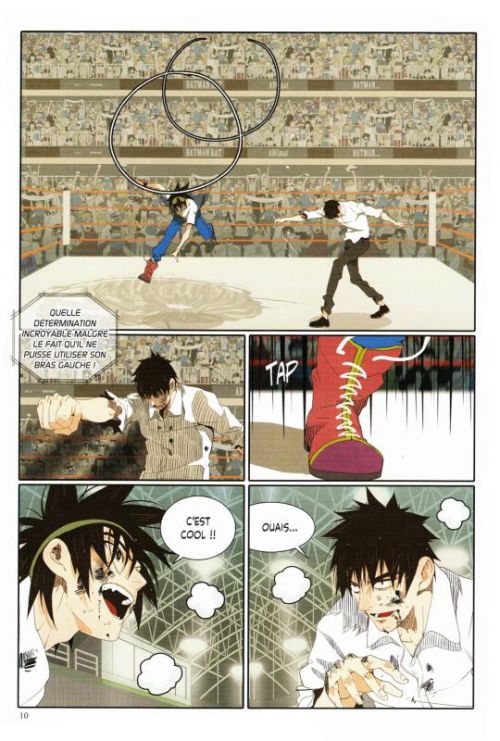  God of high school T4, manga chez Delcourt Tonkam de Park