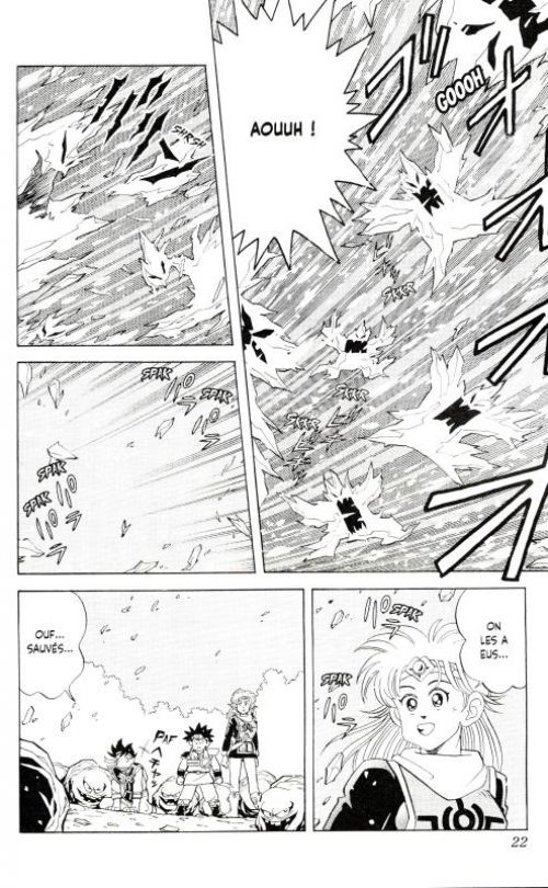  Dragon quest - The adventure of Daï T5, manga chez Delcourt Tonkam de Sanjô, Inada