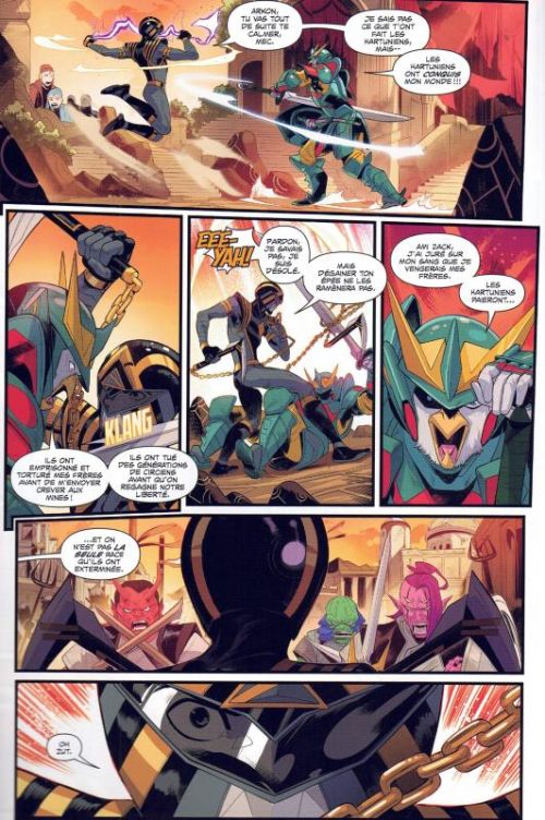  Power Rangers Unlimited T3, comics chez Vestron de Wagner , Parrott, Mortarino, Hidalgo, Collectif, Scalera