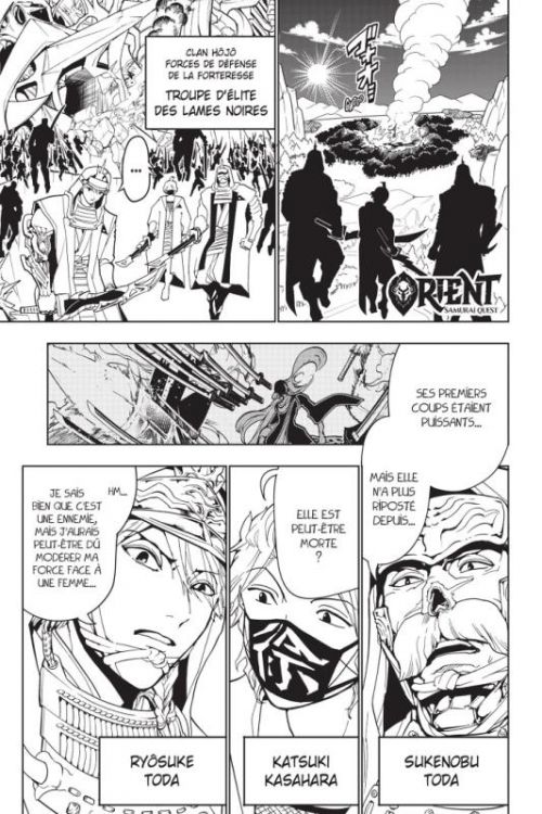  Orient - Samurai quest T17, manga chez Pika de Ohtaka