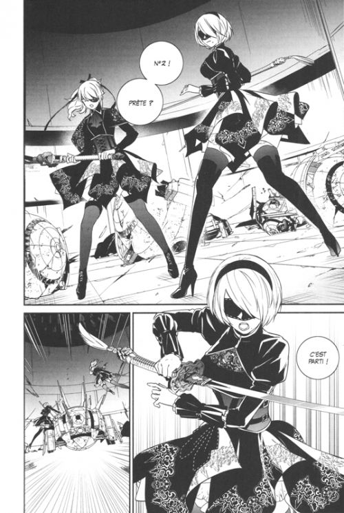  NieR:Automata Opération Pearl Harbor T3, manga chez Kurokawa de Yoko, Soramichi