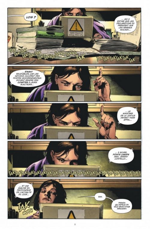 Lois Lane  : Ennemie du peuple  (0), comics chez Urban Comics de Rucka, Perkins, Mounts, Eltaeb, Frison