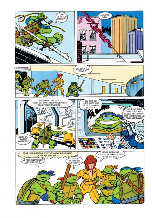 Les Tortues Ninja : Les Chevaliers d'écailles (0), comics chez Vestron de Laird, Dooney
