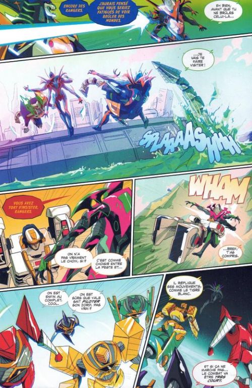Power Rangers Unlimited : The Eltarian War seconde partie (0), comics chez Vestron de Parrott, Mortarino, Renna, Collectif, Parel