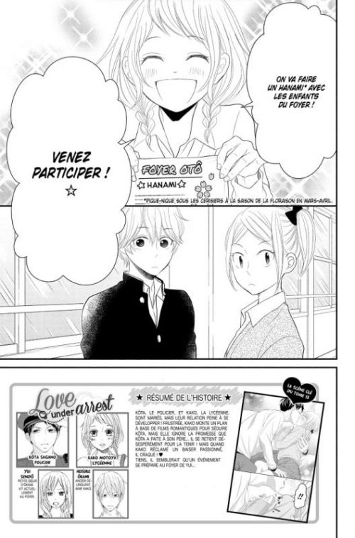  Love under arrest T14, manga chez Delcourt Tonkam de Miyoshi