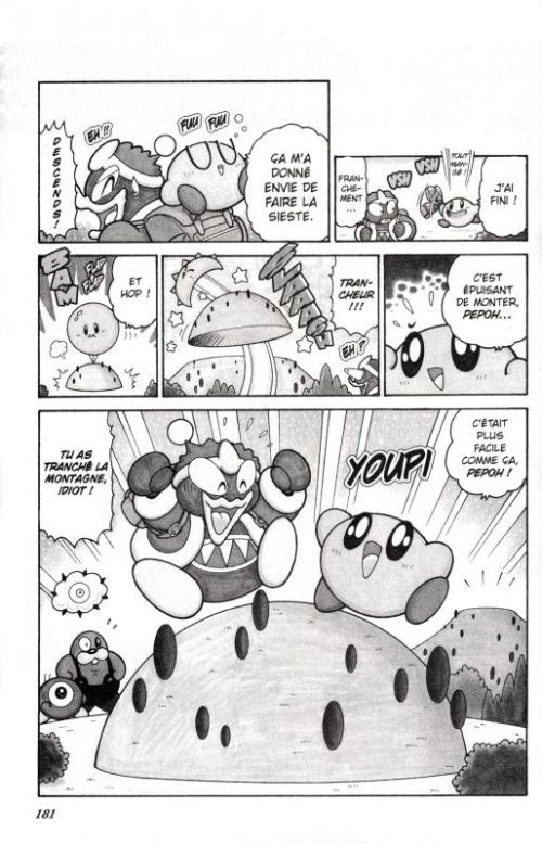 Les aventures de Kirby dans les étoiles T18, manga chez Soleil de Sakurai, Hikawa