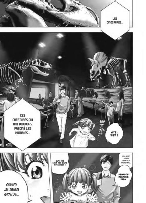  Dinosaurs sanctuary T1, manga chez Michel Lafon de Kinoshita
