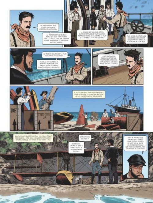 Un Monde oublié T2, bd chez Glénat de Corbeyran, Gabor, Ooshima, Scietronc