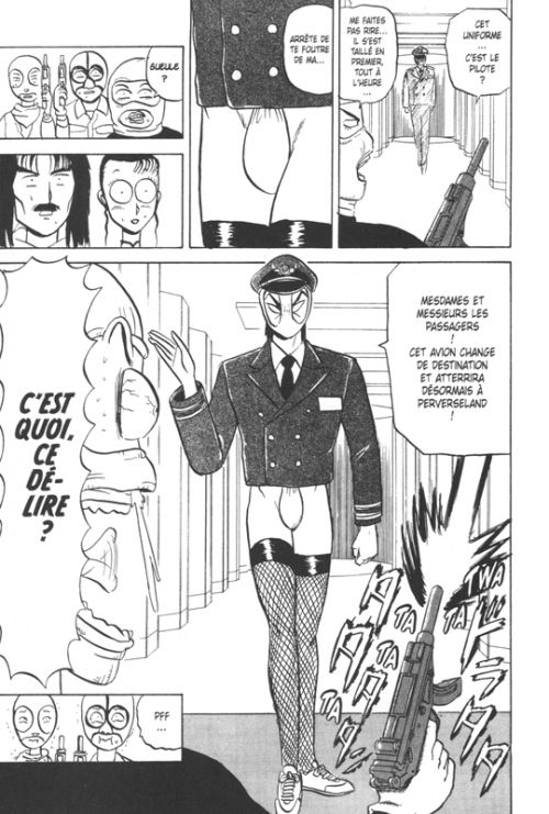  Hentai kamen, The abnormal superhero T3, manga chez Akata de Ando