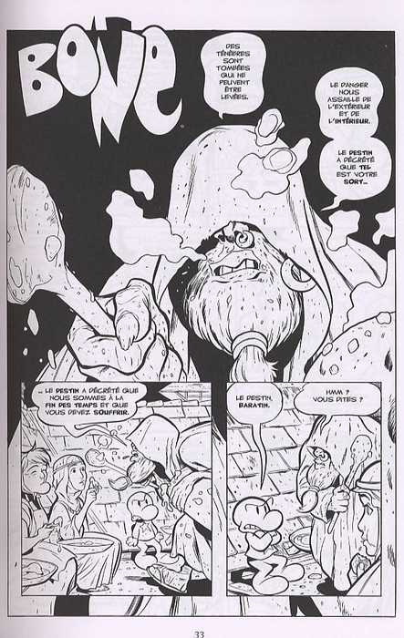  Bone – Edition N&B, T10 : Chasseurs de trésor (0), comics chez Delcourt de Smith
