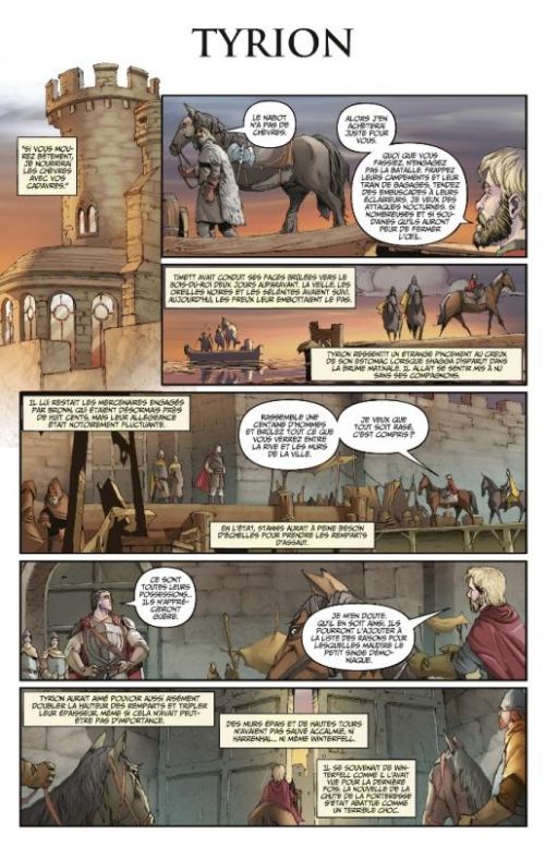A Game of thrones T4, comics chez Dargaud de Walker, Rubi, Nunes