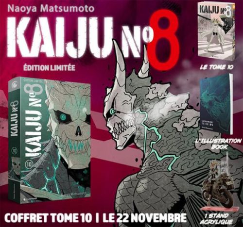  Kaijû N°8  T10, manga chez Crunchyroll de Matsumoto