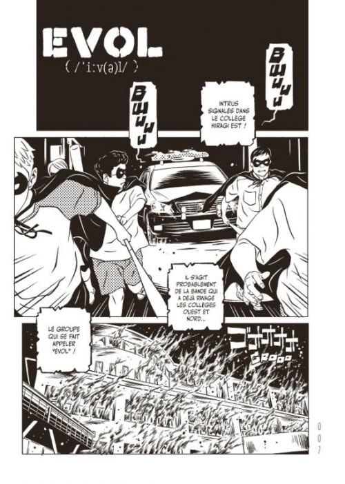  Evol T4, manga chez Delcourt Tonkam de Kaneko