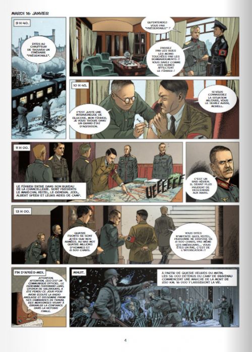 Les 100 Derniers Jours d'Hitler, bd chez Delcourt de Pécau, Mavric, Andronik, Verney