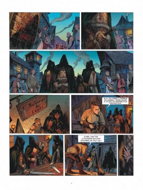  Pax elfica T1 : L'auberge de l'épée (0), bd chez Le Lombard de Mayen, Bruno, Gonzalbo