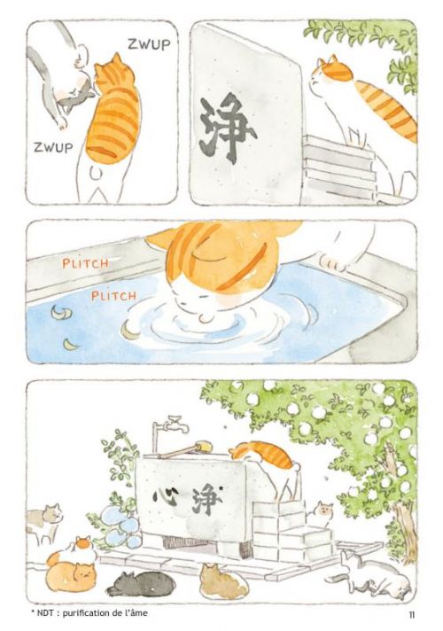 Le vieil homme et son chat T9 : Sont de bon poil (0), manga chez Casterman de Nekomaki