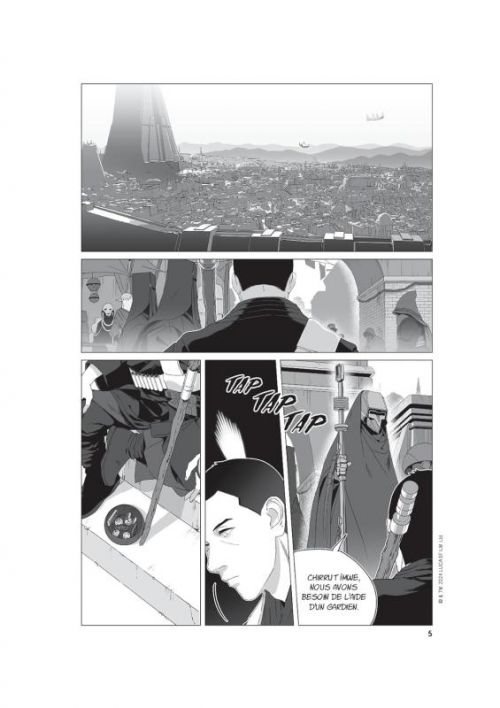 Star wars - Gardiens des Whills, manga chez Nobi Nobi! de Tsuei, Rucka, Subaru