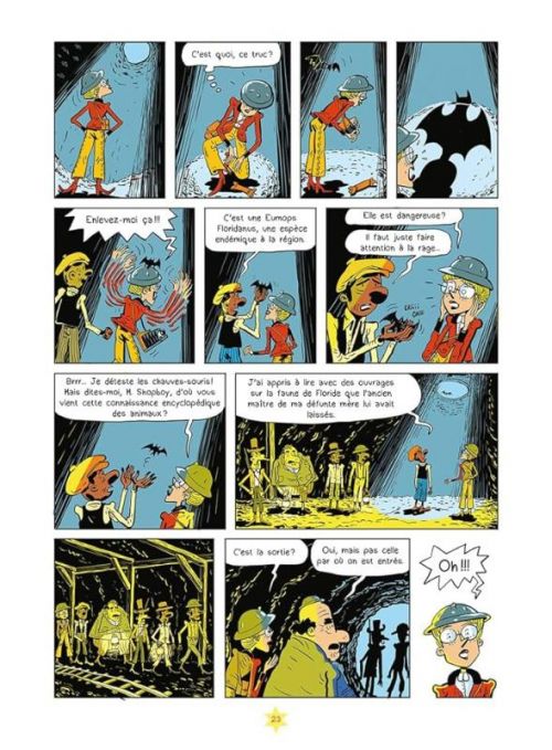  Penny Sugar T2 : La sorcière des Everglades (0), bd chez Sarbacane de le Gat, Fouillet