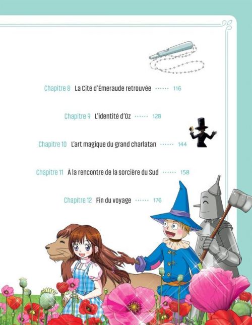 Le magicien d’Oz, manga chez Le Courrier du Livre  de Studio Lime, Baum