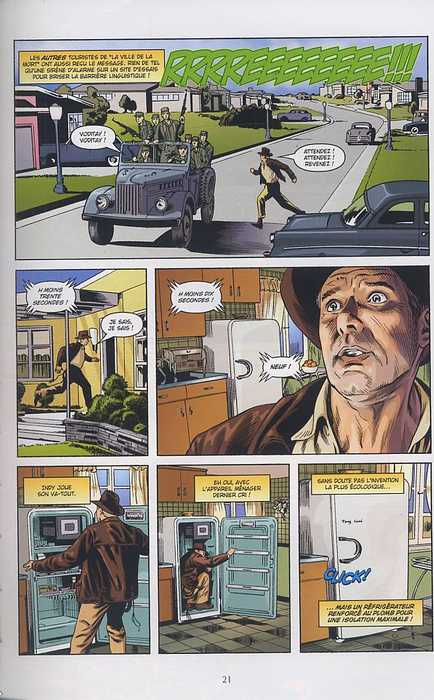 Indiana Jones : et le royaume du crâne de cristal (0), comics chez Delcourt de Koep, Jackson Miller, Richards, Ross, Jackson, Rambo