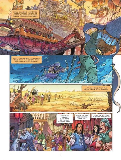 La Baroque épopée du monde qui ne voulait plus tourner T2, bd chez Bamboo de Arleston, Dimat, Aquaro