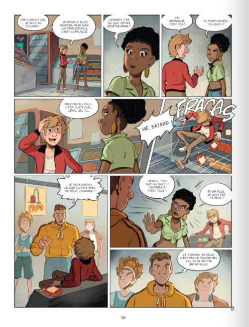  Collège apocalypse T1 : L'accident (0), bd chez Soleil de Lylian, Drouin, Lorien