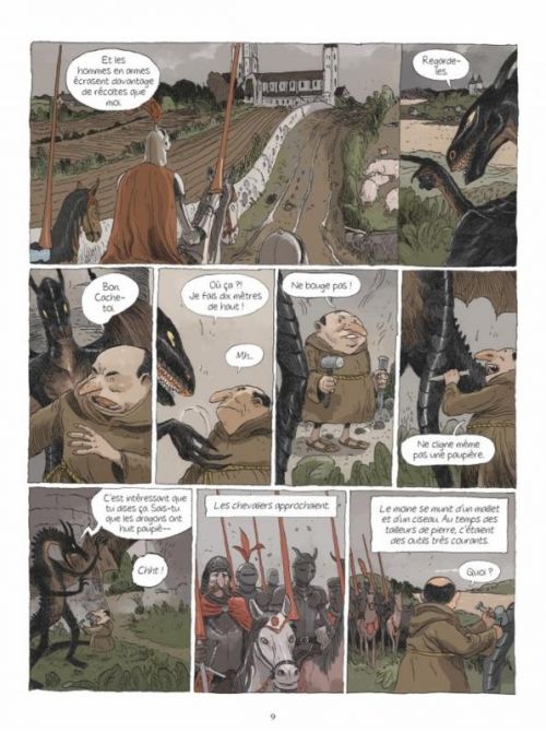 Le Paris des dragons, bd chez Glénat de Sfar, Sandoval