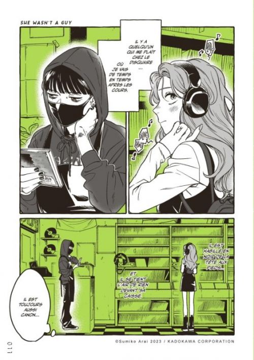  She wasn’t a guy T1, manga chez Mangetsu de Arai