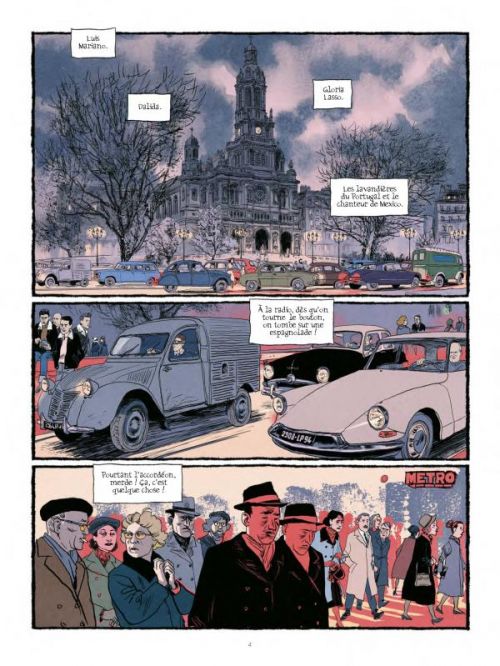 Le Temps des copains, bd chez Casterman de Cuvellier, Pourquié