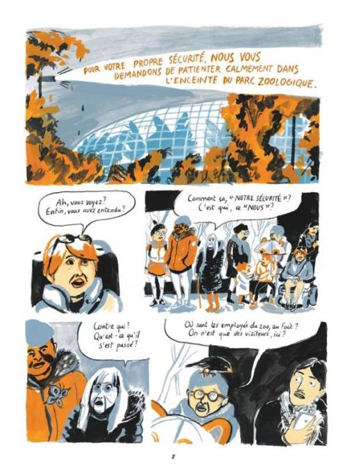 Ça dépend des animaux, bd chez Sarbacane de Gosselin, Guillaume