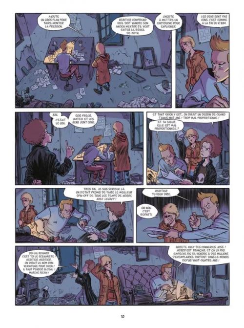 Héros T1 : Le Réveil (0), bd chez Sarbacane de Torner, Garreta