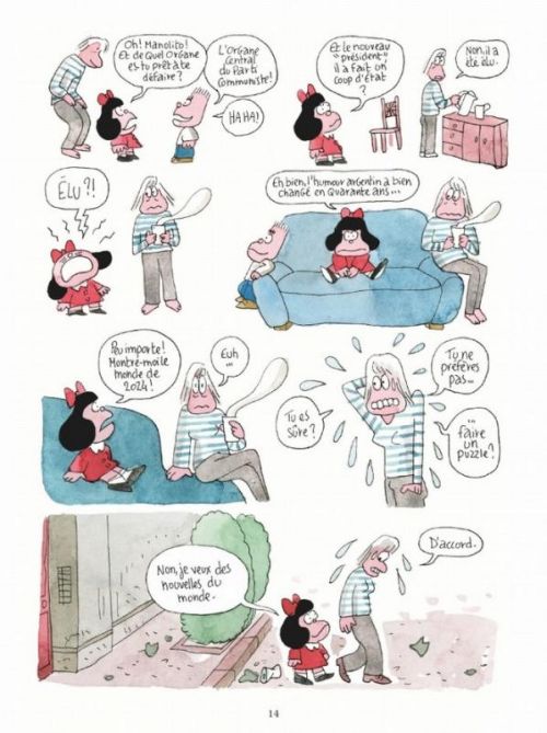 Mafalda : Mafalda, mon héroine (0), bd chez Glénat de Collectif