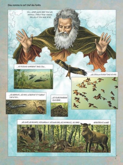 La Faune symbolique T2 : Le roi cerf (0), bd chez Dupuis de Servais, Raives