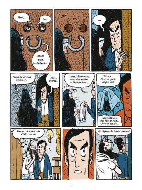 Il était une fois la famille, bd chez Casterman de Todd, Terreur Graphique