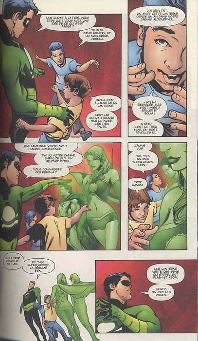 Green Lantern - ION : Le porte-flamme (0), comics chez Panini Comics de Marz, Diaz, Grindberg, Guichet, Tocchini, Pasarin, Horie, Cox